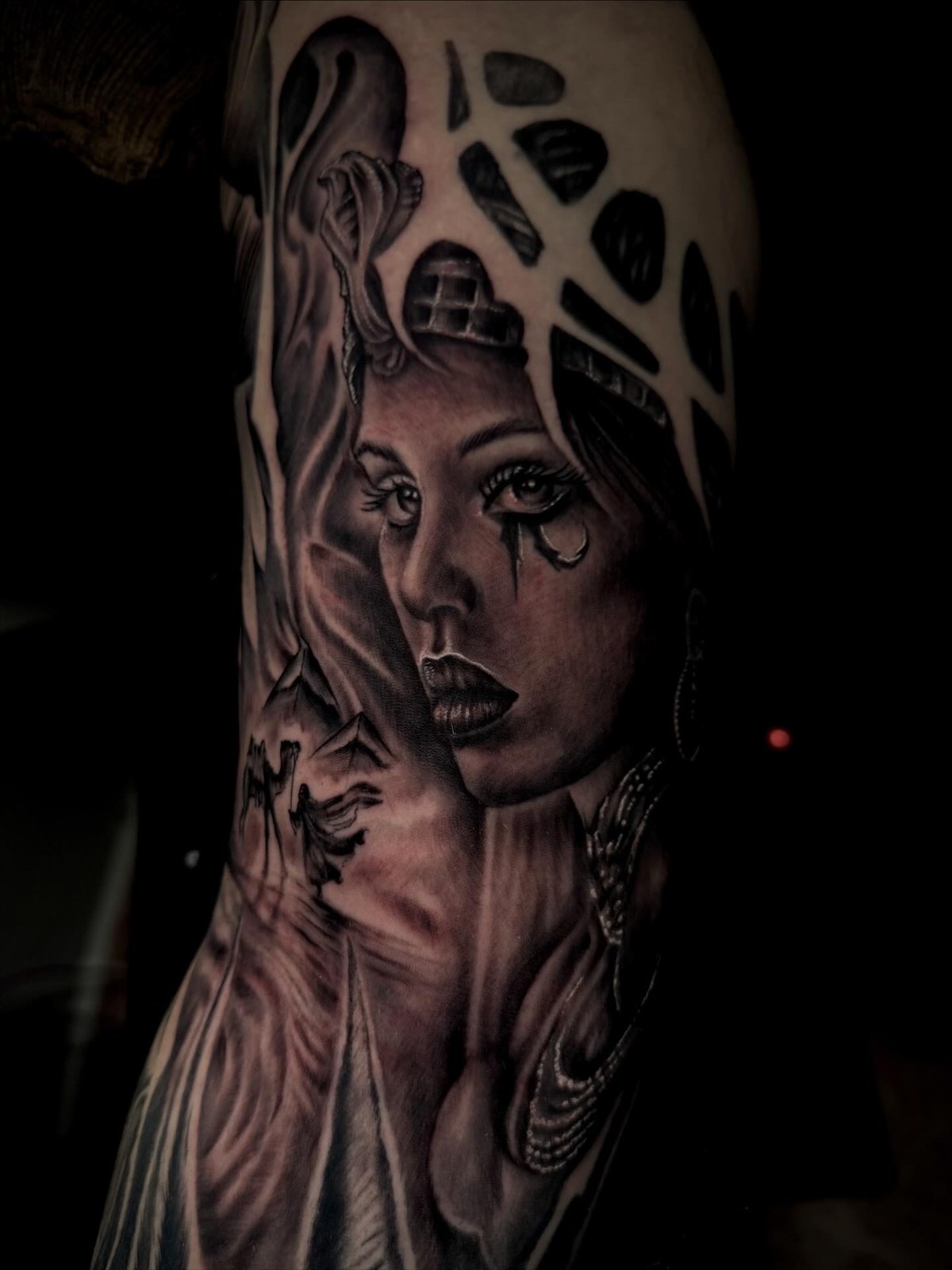 Retrato hiperrealista · Leo Trillos Tattoo · Valencia